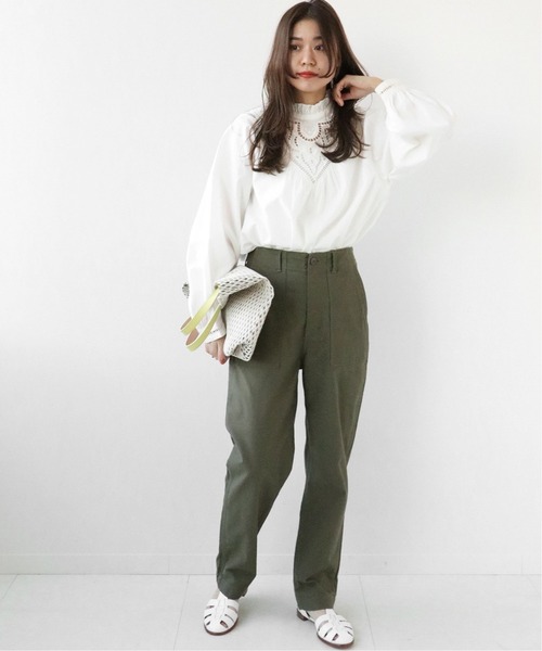 「JOURNAL STANDARD relume」 長袖ブラウス FREE ホワイト レディース JOURNAL STANDARD relume 「JOURNAL relume」 長袖ブラウス FREE