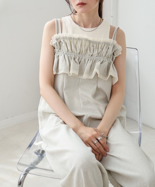 BAB（バブ） オールインワン 「S・Mサイズ展開」ギャザー