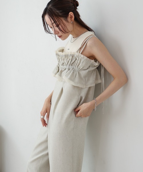 BAB（バブ） オールインワン 「S・Mサイズ展開」ギャザー