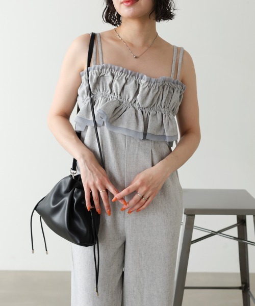 BAB（バブ） オールインワン 「S・Mサイズ展開」ギャザー
