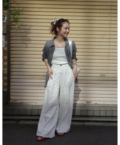 jumelle ジュメロ ブラウス JUMELLE（ジュメロ） ブラウス シャツ frayline check shirt