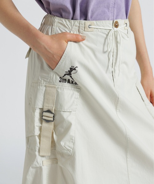 AVIREX スカート FLYING TIGERS PRINT SKIRT/フライングタイガー