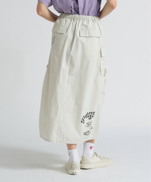 AVIREX スカート FLYING TIGERS PRINT SKIRT/フライングタイガー