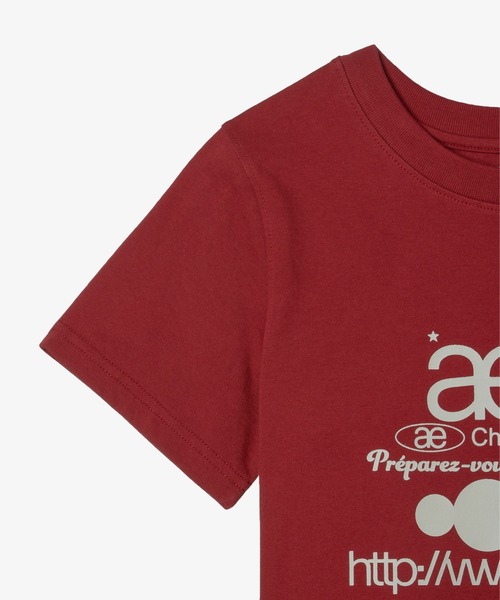 aeae Tシャツ aeae tシャツ WEB LOGO CROP T-SHIRTS レディース メンズ