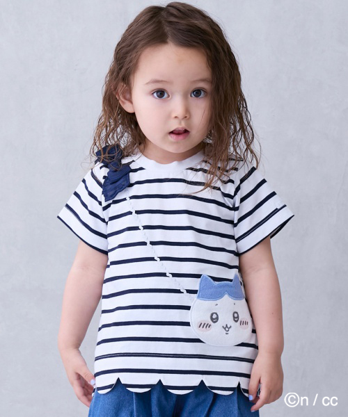 tシャツ 「ちいかわ」ポシェット半袖T キッズ 子供服 女の子 | petit main