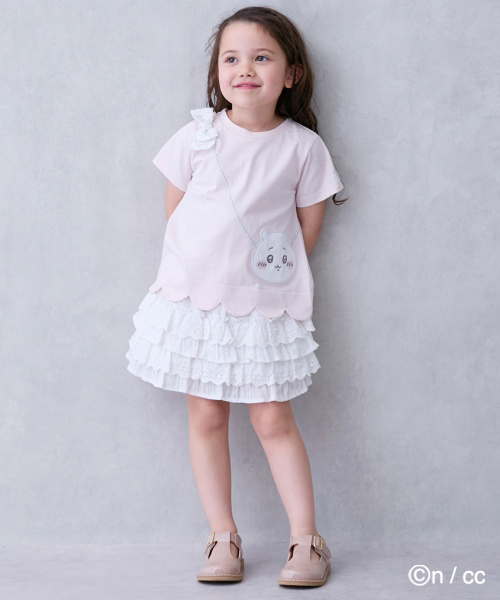 tシャツ 「ちいかわ」ポシェット半袖T キッズ 子供服 女の子 | petit main | 05