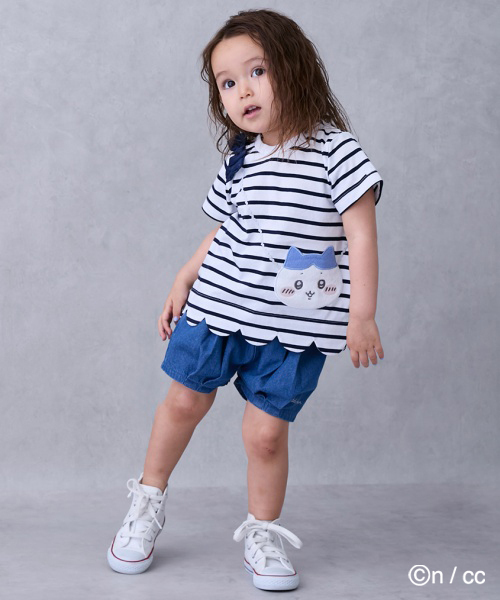tシャツ 「ちいかわ」ポシェット半袖T キッズ 子供服 女の子 | petit main | 07