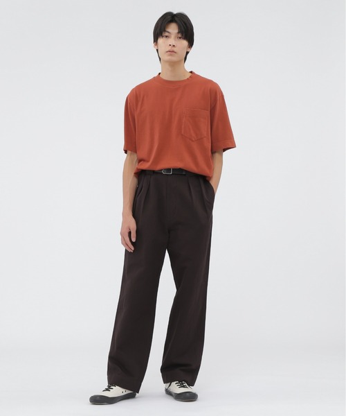 【MHL.】2023年 AW JERSEY カットソー トップス M ブラウン MHL.】2023年 AW JERSEY カットソー トップス M ブラウン