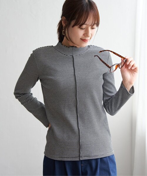 ikka（イッカ） tシャツ 前後2WAY三角テレコプルオーバー レディース