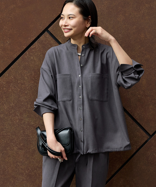 ブラウス シャツ ウーリッシュツイルタックボリュームシャツ レディース JOURNAL STANDARD ブラウス シャツ ウーリッシュツイルタック