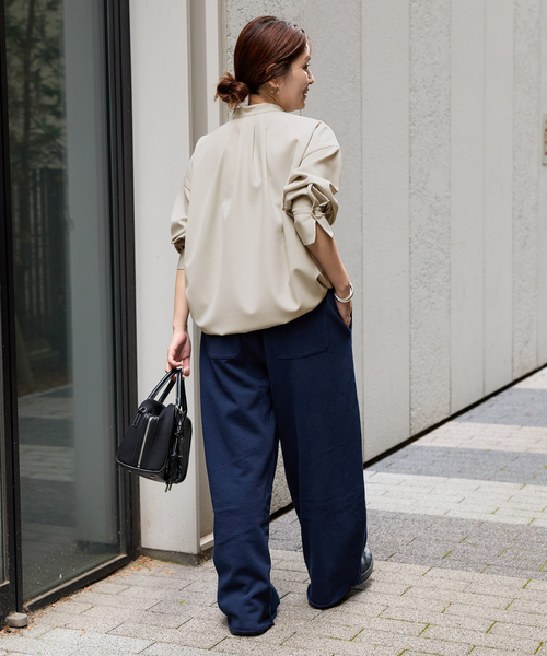 JOURNAL STANDARD ブラウス シャツ ウーリッシュツイルタック