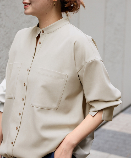 ブラウス シャツ ウーリッシュツイルタックボリュームシャツ レディース JOURNAL STANDARD ブラウス シャツ ウーリッシュツイルタック