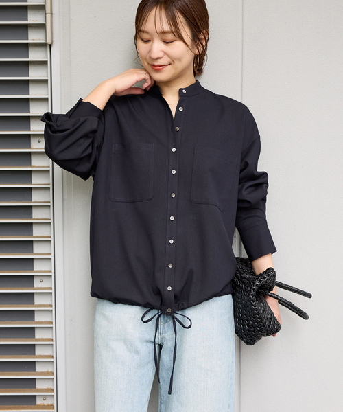 ブラウス シャツ ウーリッシュツイルタックボリュームシャツ レディース JOURNAL STANDARD ブラウス シャツ ウーリッシュツイルタック