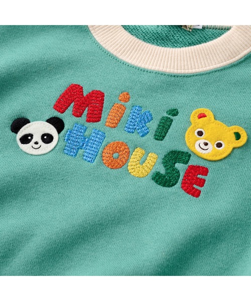MIKI HOUSE（ミキハウス） トレーナー 刺繍ロゴトレーナー キッズ 子供