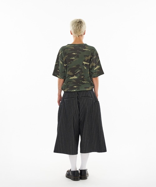 WISH FOR EVER tシャツ ASSORT DRAW CODE HENRY NECK THERMAL T