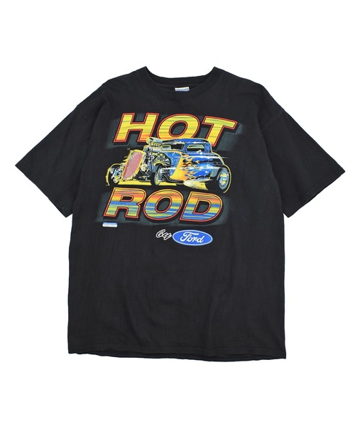 VINTAGE tシャツ 「USED」90's All Sports “HOT ROD/Ford” レーシング