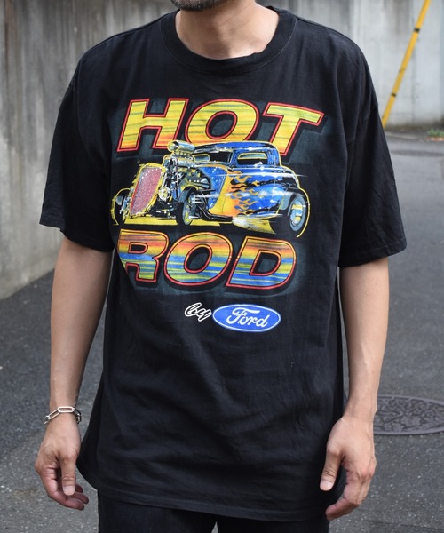 VINTAGE tシャツ 「USED」90's All Sports “HOT ROD/Ford” レーシング