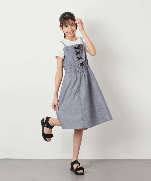 a.v.v（アー・ヴェ・ヴェ） ワンピース 「120-160」「接触冷感