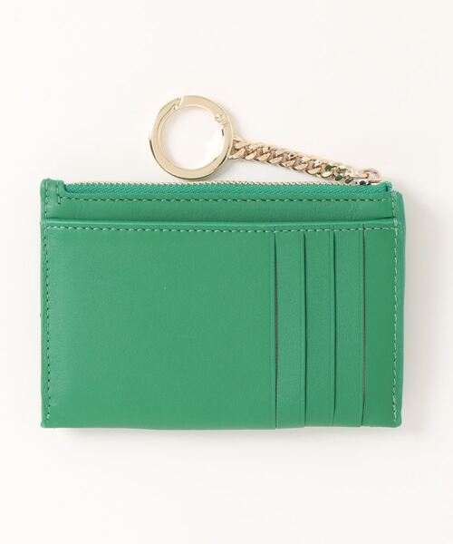 「kate spade new york」 カードケース ONESIZE グリーン レディース