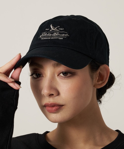 Eddie Bauer（エディーバウアー） キャップ 帽子 コットンツイル ロゴ
