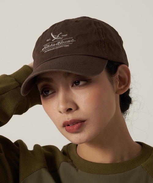Eddie Bauer（エディーバウアー） キャップ 帽子 コットンツイル ロゴ