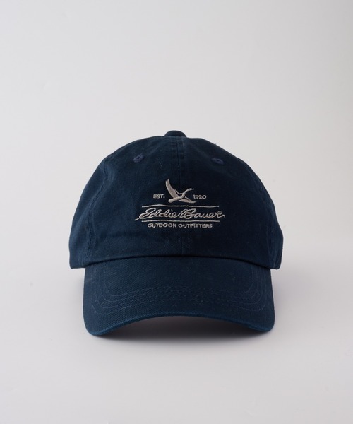 Eddie bauer エディーバウアー ナイロンキャップ usa Eddie Bauer（エディーバウアー） キャップ 帽子 コットンツイル ロゴ