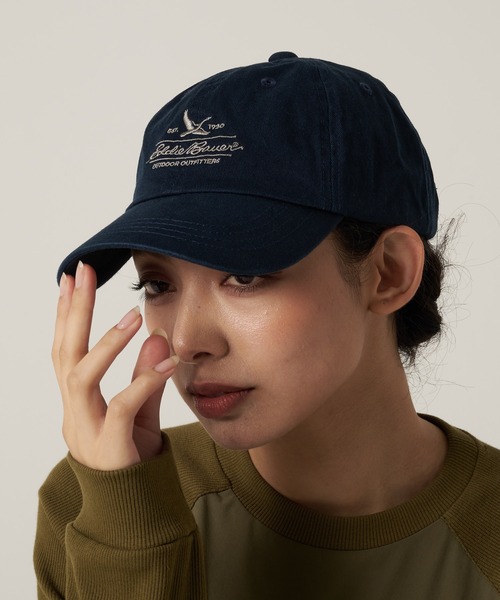Eddie Bauer（エディーバウアー） キャップ 帽子 コットンツイル ロゴ