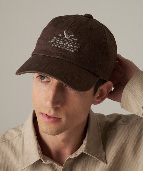 Eddie Bauer（エディーバウアー） キャップ 帽子 コットンツイル ロゴ