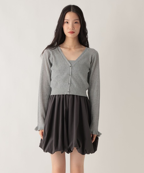 Heather（ヘザー） ワンピース ドッキングバルーンワンピース2P 592343