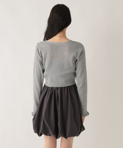 Heather（ヘザー） ワンピース ドッキングバルーンワンピース2P 592343