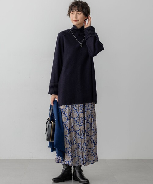 23区（ニジュウサンク） ストール マフラー ピュアカシミヤ フリンジ