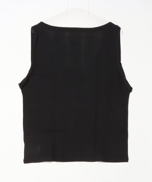 「MILLER」 ノースリーブトップス FREE ブラック レディース_画像2