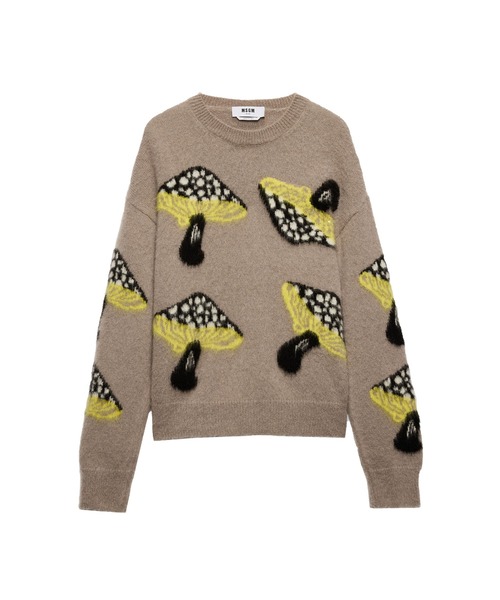 MSGM（エムエスジーエム） セーター ニット FANTASTIC MUSHROOM 