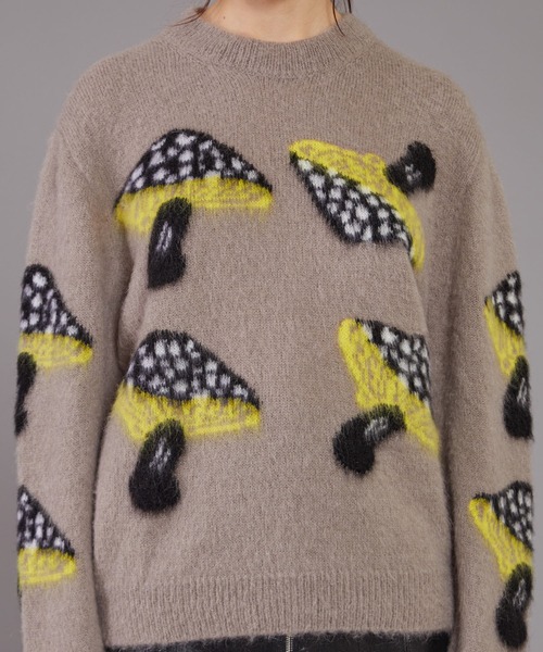 MSGM（エムエスジーエム） セーター ニット FANTASTIC MUSHROOM 