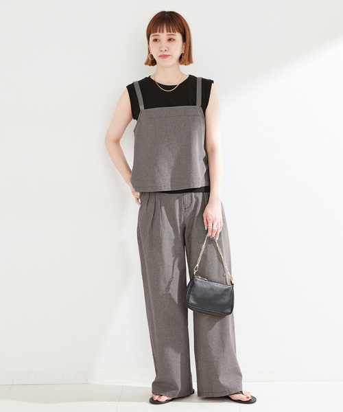 Z ◇ 良品/人気モデル!! \'2点セット\' Simplicite サンプリシテ 上下 セットアップ シングル スーツ size:48 メンズ 紳士服 ブラウン