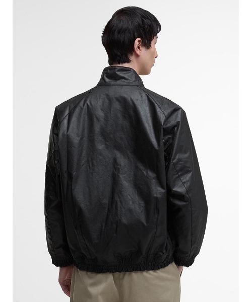 極美品 ARK別注 Barbour TRANSPORT スタンドカラー 黒 40 Barbour（バブアー） ブルゾン アウター 「TRANSPORT / トランスポート