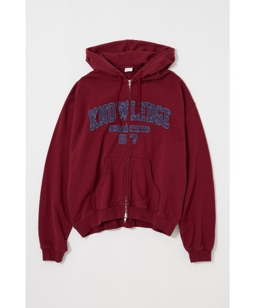 パーカー COLLEGIATE ZIP フ―ディー レディース | MOUSSY | 04
