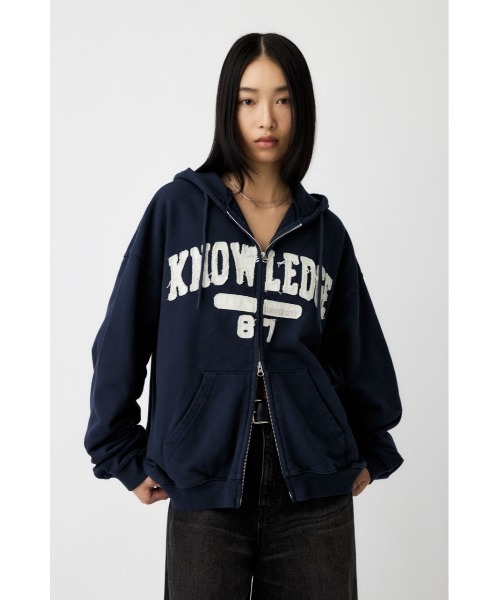 パーカー COLLEGIATE ZIP フ―ディー レディース | MOUSSY | 05