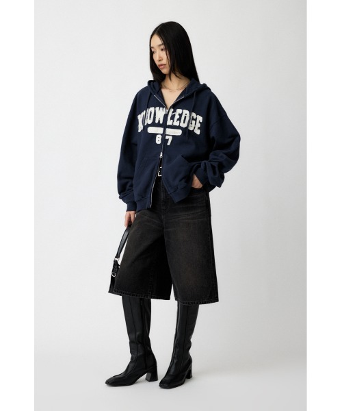 パーカー COLLEGIATE ZIP フ―ディー レディース | MOUSSY | 06