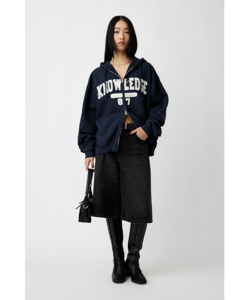 パーカー COLLEGIATE ZIP フ―ディー レディース | MOUSSY | 07