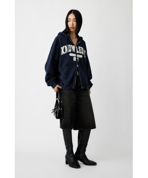 パーカー COLLEGIATE ZIP フ―ディー レディース | MOUSSY | 08
