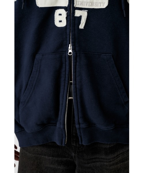 パーカー COLLEGIATE ZIP フ―ディー レディース | MOUSSY | 15