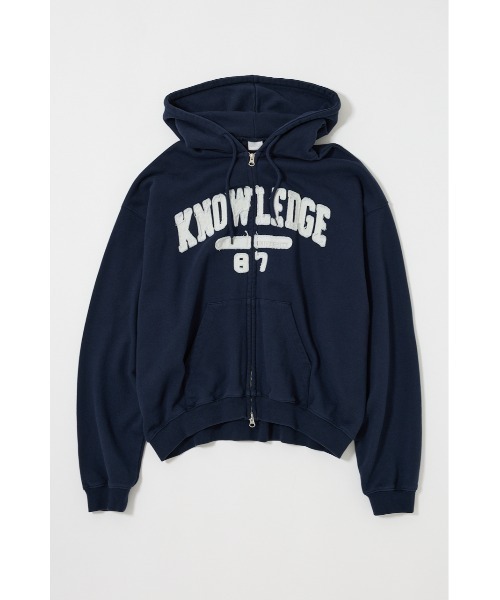 パーカー COLLEGIATE ZIP フ―ディー レディース | MOUSSY | 17