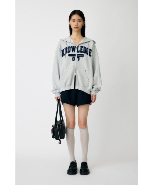 パーカー COLLEGIATE ZIP フ―ディー レディース | MOUSSY | 19