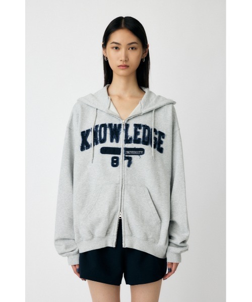 パーカー COLLEGIATE ZIP フ―ディー レディース | MOUSSY | 21