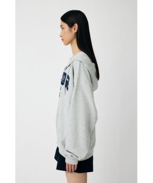 パーカー COLLEGIATE ZIP フ―ディー レディース | MOUSSY | 22