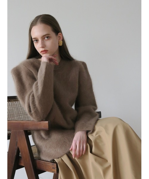AMOMMA（アモマ） ニット セーター WOOL PUFF SHOULDER KNIT