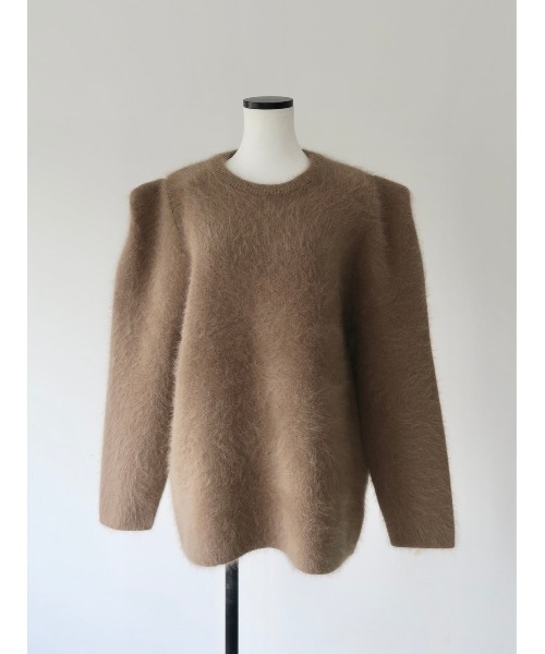AMOMMA（アモマ） ニット セーター wool puff shoulder knit
