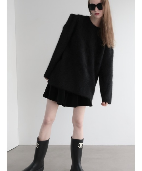 AMOMMA（アモマ） ニット セーター WOOL PUFF SHOULDER KNIT