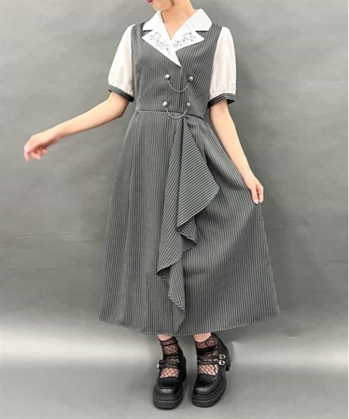 axes femme（アクシーズ ファム） 7分袖ワンピース FREE